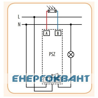 Сутінковий реле ETI 002471103 PZS 230V (1x16A AC1) Сутінковий реле ETI 002471103 PZS 230V (1x16A AC1)