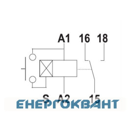 Сутінковий реле ETI 002470011 SOU -1 230V AC (1x16A AC1)