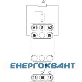 Сутінковий реле ETI 002470018 SOU -1 UNI 12-240 AC / DC (1x16A AC1)
