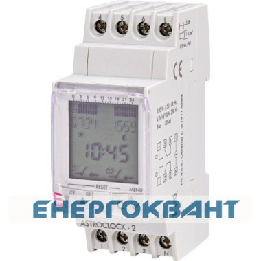 Астрономічний годинник ETI 002472051 ASTROCLOCK-2