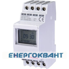 Цифровий таймер ETI 002472012 Eticlock-2 230V (2x16A AC1)