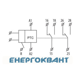 Багатофункціональний цифрове термореле ETI 002471824 TER -9 230V (2x16A AC1)