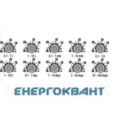 Реле часу ETI 002470003 CRM-2H UNI 12-240V AC / DC Реле часу ETI 002470003 CRM-2H UNI 12-240V AC / DC