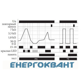 Реле контролю температури обмотки двигуна ETI 002471804 TER-7 (використовує термістор)
