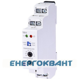 Термореле ETI 002471847 TER-3H (-15 ... + 45) AC / DC 24-240 AC / DC (1x16A AC1)