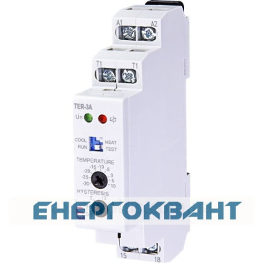 Термореле ETI 002471801 TER-3 А (-30 ... + 10) 24-240 AC / DC (1x16A AC1) Термореле ETI 002471801 TER-3 А (-30 ... + 10) 24-240 AC / DC (1x16A AC1)