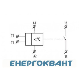 Термореле ETI 002471801 TER-3 А (-30 ... + 10) 24-240 AC / DC (1x16A AC1)