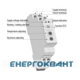 Термореле ETI 002471801 TER-3 А (-30 ... + 10) 24-240 AC / DC (1x16A AC1)