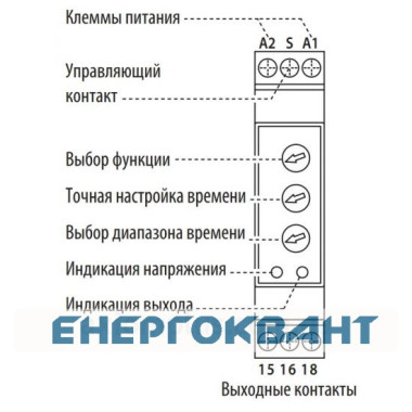 Реле часу ETI ETR-10 Реле часу ETI ETR-10