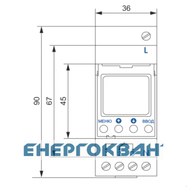 Таймер Новатек-Електро РЕВ-225