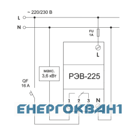 Таймер Новатек-Електро РЕВ-225