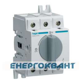 Рубильник Hager HAC310 3P 100А