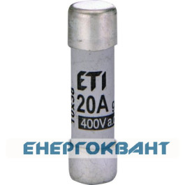 Запобіжник CH 10x38 gG 20A 400В ETI