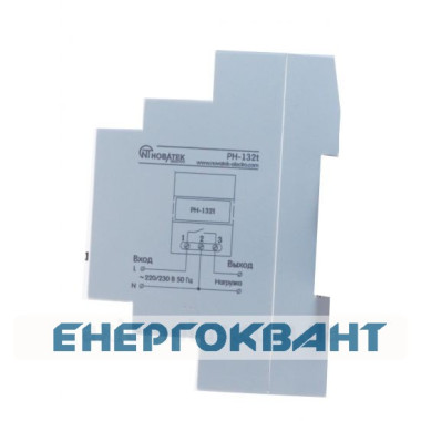 Реле напруги з захистом від перегріву Новатек-Електро РН-132Т 32А