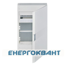 Дворядний гібридний щит Hager Vega VB318MMP 18M з білої дверцятами