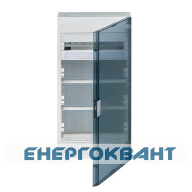 Трьохрядовий гібридний щит Hager Vega VB418MMT 18M з прозорими дверцятами