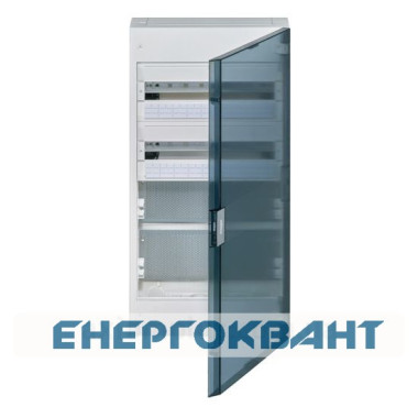 Дворядний гібридний щит Hager Vega VB418MTT 36M з прозорими дверцятами