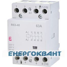 Контактор ETI 002463450 R 63-40 230V AC 63A (AC1)
