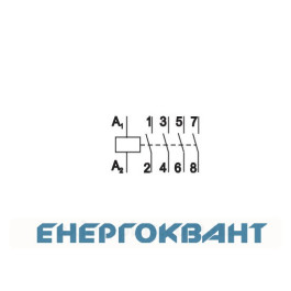 Контактор ETI 002463450 R 63-40 230V AC 63A (AC1)