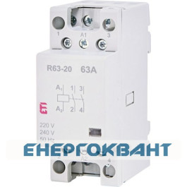 Модульний контактор ETI 002463482 R 63-20 230V