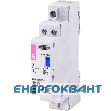 Імпульсне реле ETI 002464100 RВS 220-10 230V AC (20A 1NO)