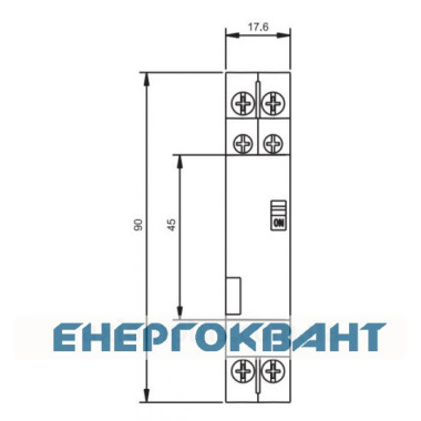 Імпульсне реле ETI 002464100 RВS 220-10 230V AC (20A 1NO)