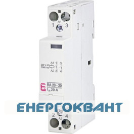 Контактор ETI 002464092 RA 20-20 230V AC