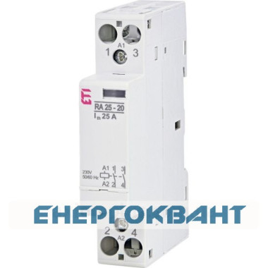 Контактор ETI 002464093 RA 25-20 230V AC