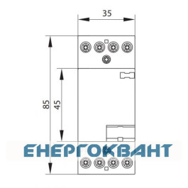 Контактор ETI 002464010 RD 25-40 (230V AC / DC) (AC1)