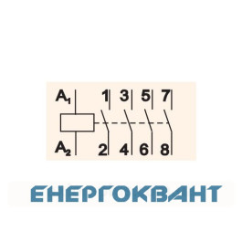 Контактор ETI 002464096 RA 63-40 230V AC