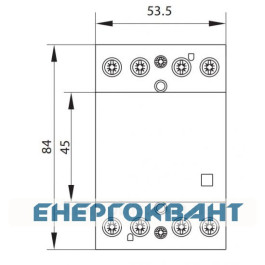 Контактор ETI 002464020 RD 40-31 (230V AC / DC) (AC1)
