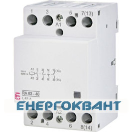 Контактор ETI 002464096 RA 63-40 230V AC