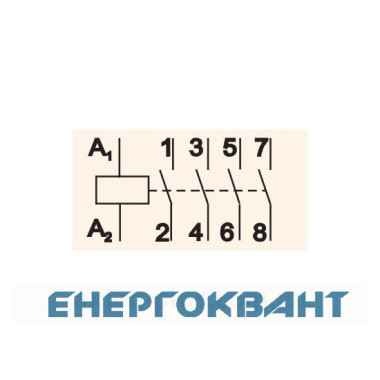 Контактор ETI 002464010 RD 25-40 (230V AC / DC) (AC1)