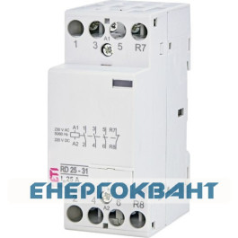 Контактор ETI 002464012 RD 25-31 (230V AC / DC) (AC1)