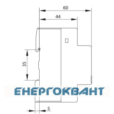 Контактор ETI 002464028 RD 63-31 (230V AC / DC) (AC1)