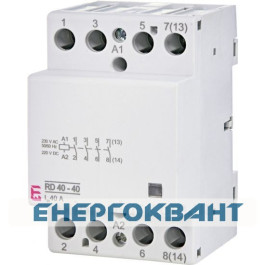 Контактор ETI 002464018 RD 40-40 (230V AC / DC) (AC1)