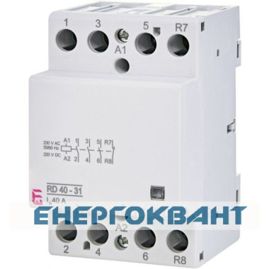 Контактор ETI 002464020 RD 40-31 (230V AC / DC) (AC1)