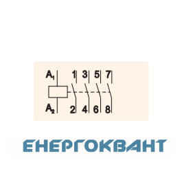 Контактор ETI 002464026 RD 63-40 (230V AC / DC) (AC1)