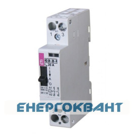Контактор ETI 002464032 R-R 20-10-R 230V AC 20A (AC1) з ручним управлінням