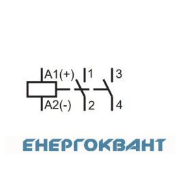 Контактор ETI 002464044 R-R 20-11-R 230V AC 20A (AC1) з ручним управлінням
