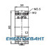 Контактор ETI 002462310 R 25-40 230V AC 25A (AC1)