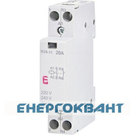 Контактор ETI 002461220 R 20-11 230V AC 20A (AC1)
