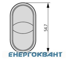 Головка кнопки Eaton Moeller M22-DDL-GR