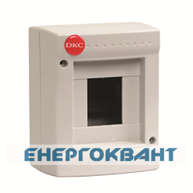 Щит настінний DKC Ram Base 4 модуля без дверей RAL 7035
