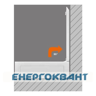 Дворядний гібридний щит Hager Vega VB418MTT 36M з прозорими дверцятами