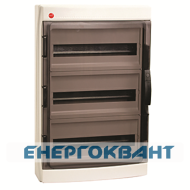 Щит настінний 54 мод. з дверцятами RAL7035 Ram Base, DKC