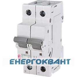 Автоматичний вимикач ETI 261021107 ETIMAT P10 DC 2p C 10A (10kA)