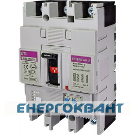 Автоматичний вимикач ETI 004671061 EB2 160 / 3S 160А 3р (36кА)