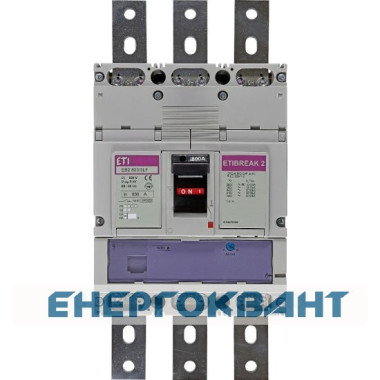 Автоматичний вимикач ETI 004671117 EB2 630 / 3LF 630А 3р (36кА) Автоматичний вимикач ETI 004671117 EB2 630 / 3LF 630А 3р (36кА)