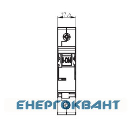 Автоматичний вимикач ETI 002121716 ETIMAT 10 1p B 16А (10 kA)
